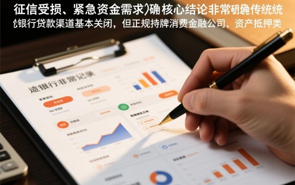 征信差有逾期哪里可以借钱急用啊