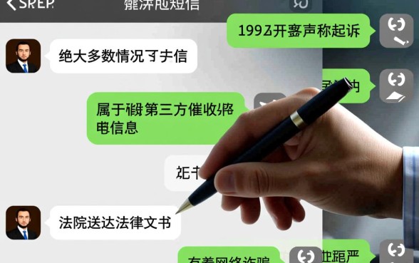 1069开头发的短信说要起诉是真是假