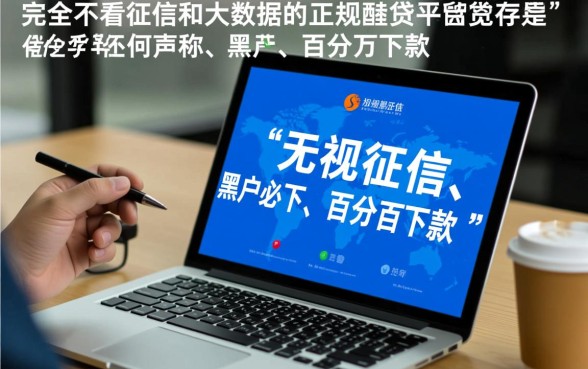 什么平台借钱快不看征信大数据