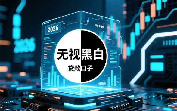 2026无视黑白的最新贷款口子哪个好