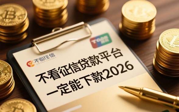 不看征信的贷款平台一定能下款2026