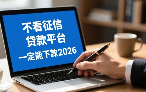 不看征信的贷款平台一定能下款2026