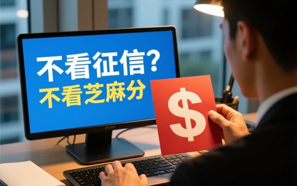 不看芝麻分不看征信秒下的口子2026,有哪些不用查征信的? 不看芝麻分不看征信秒下的口子2026