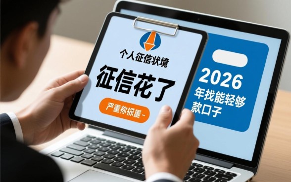 征信花了2026有那个能下款的口子吗