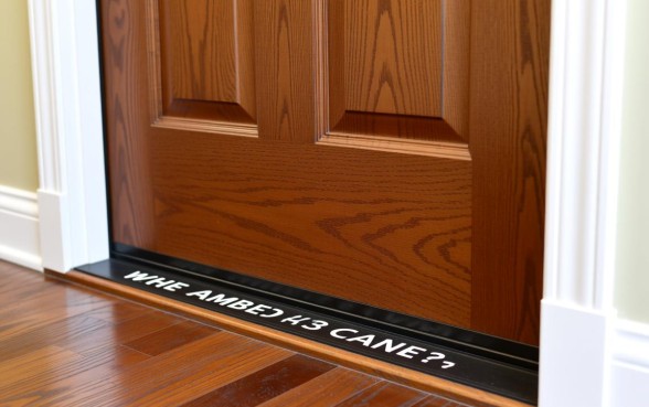 美国家庭的门下面留一个口子叫什么名字,有什么作用? 美国家庭的门下面留一个口子叫什么名字