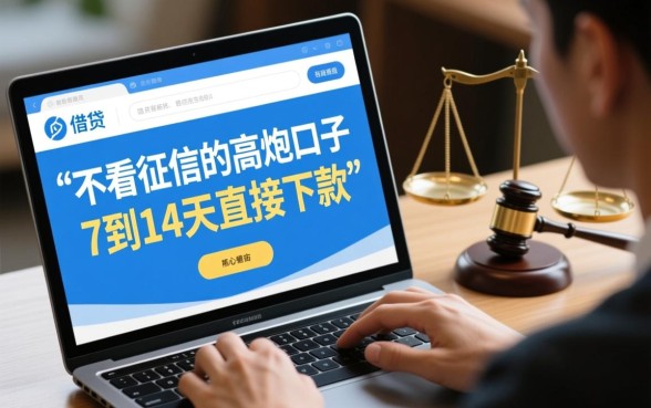 7到14天直接下款是真的吗