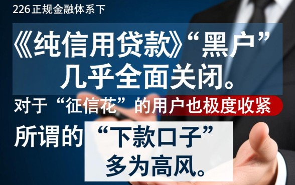 2026征信花黑户能下款的口子有哪些,2026怎么申请 2026征信花黑户能下款的口子有哪些