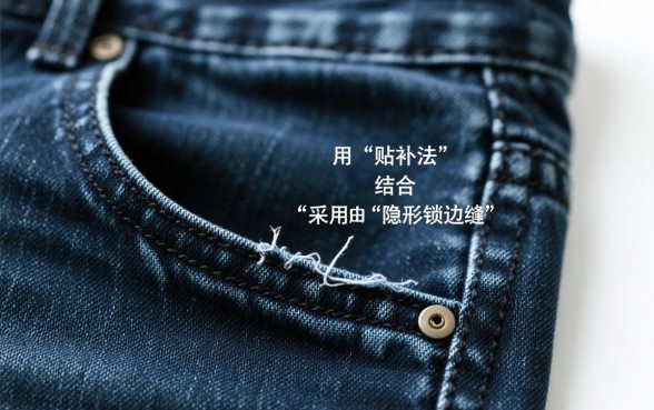 裤子上的三角口子怎么缝补,裤子破洞缝补视频教程下载 裤子上的三角口子怎么缝补