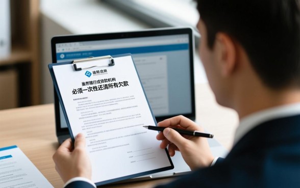 贷款逾期必须一次性还清吗