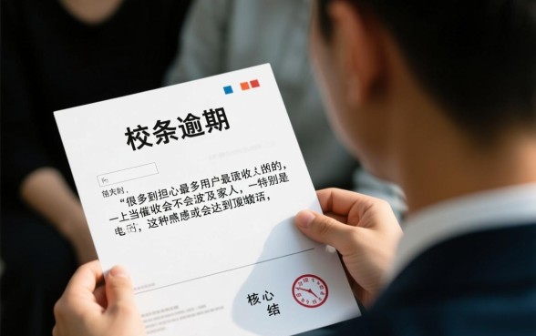 白条逾期催缴函会留家人电联吗怎么办