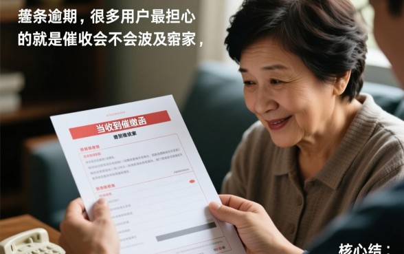 白条逾期催缴函会留家人电联吗怎么办