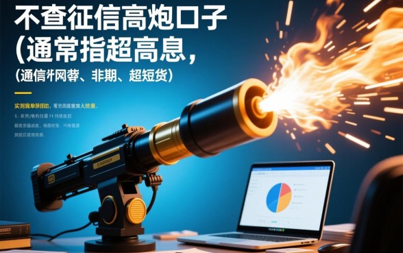 不查征信的高炮口子申请过程是怎样的