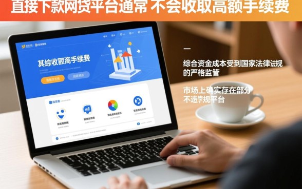 直接下款网贷平台会收取高额手续费吗