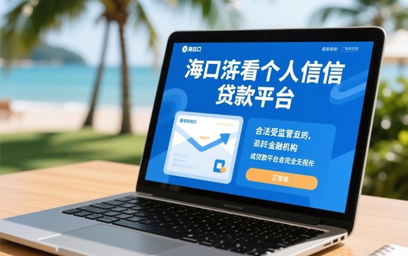 海口有没有不查看个人征信的贷款平台,哪里可以申请安全? 海口有没有不查看个人征信的贷款平台