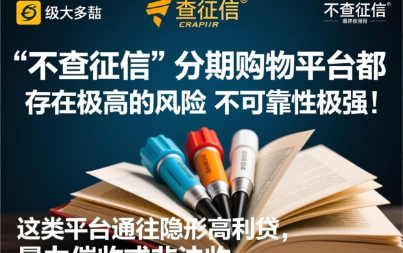 不查征信的分期购物可靠吗,怎么辨别是否正规? 不查征信的分期购物可靠吗