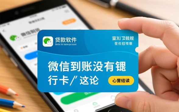 什么贷款软件可以微信到账没有银行卡