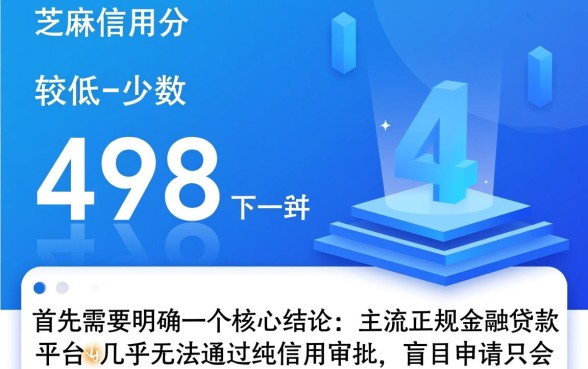 芝麻信用分498哪个app可以贷款,急需用钱哪里能借到钱 芝麻信用分498哪个app可以贷款