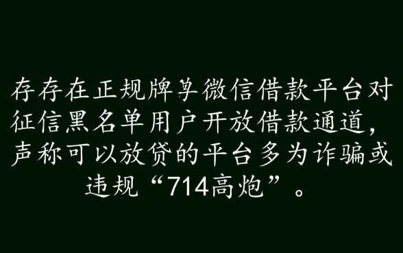微信黑名单哪里能借钱,有哪些不看征信的平台? 微信黑名单哪里能借钱