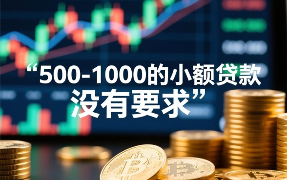 1000的小额贷款没有要求吗