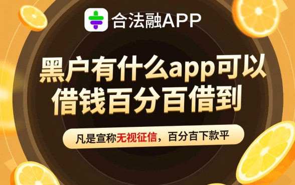黑户借钱哪里能百分百下款