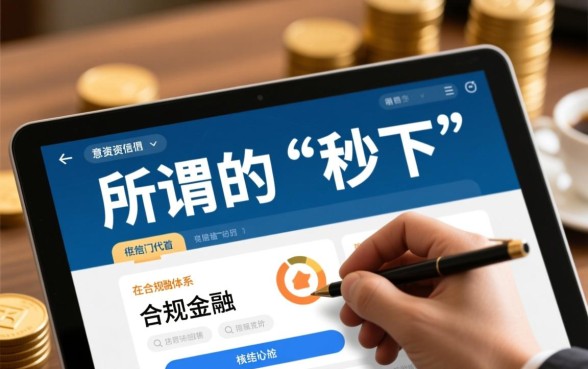 征信不好怎么秒下分期贷款,黑户哪里有靠谱口子? 征信不好怎么秒下分期贷款