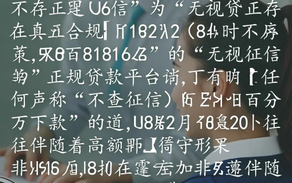 无视征信的小额贷款有哪些平台