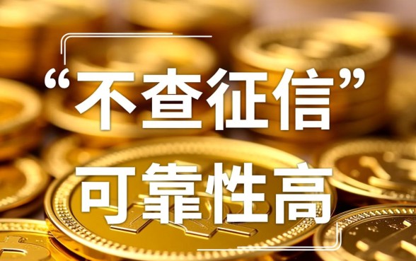 哪个平台借款不查征信记录的可靠性高