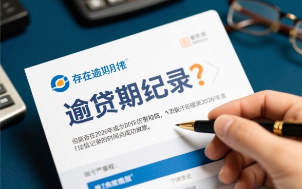 征信有逾期2026网贷能放款吗