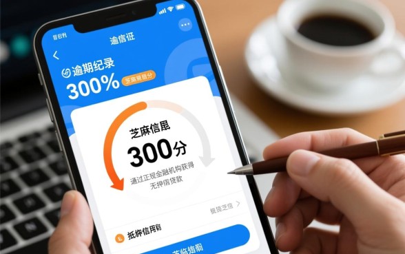 征信有逾期芝麻信用分300分能借款吗,哪里能借到钱? 征信有逾期芝麻信用分300分能借款吗