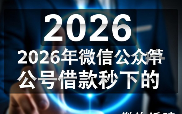 黑户2026年微信借款秒下是真的吗,怎么申请秒到账? 黑户2026年微信借款秒下是真的吗