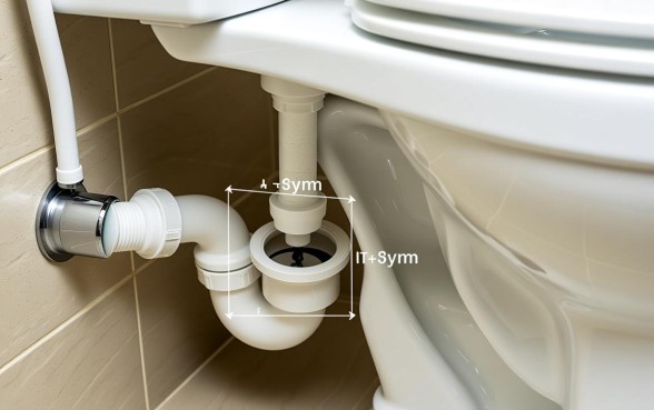 马桶安装挖孔深度尺寸图解