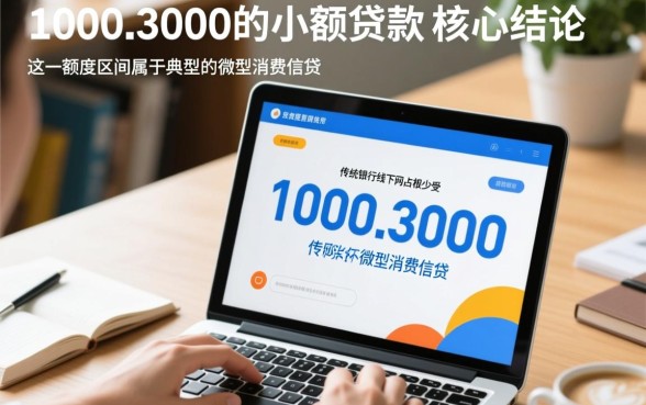 3000的小额贷款有哪些