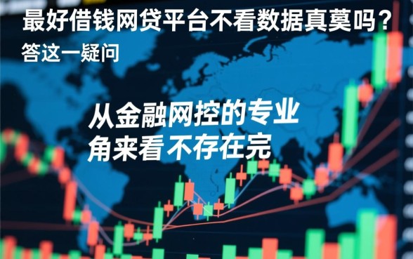 最好借钱的网贷平台不看数据是真的吗