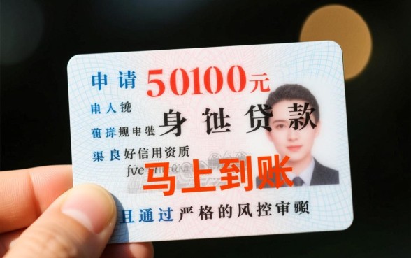身份证借钱5000马上到账2026是真的吗
