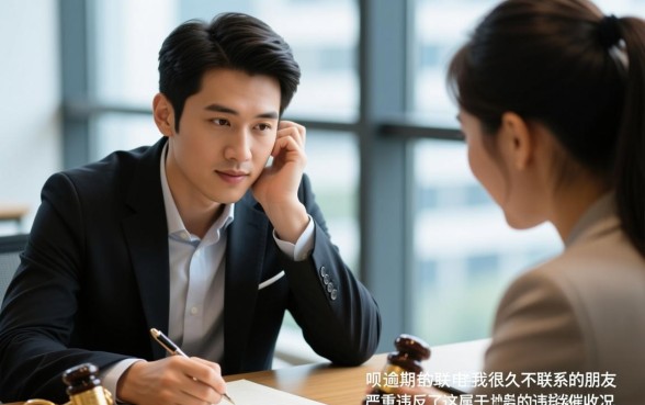 省呗逾期打给很久不联系的朋友