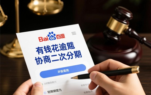 百度有钱花逾期协商二次分期有影响吗