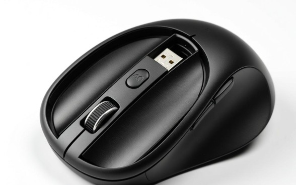 无线鼠标下面有个长方形的口子是什么,那个口子干嘛的 无线鼠标下面有个长方形的口子是什么