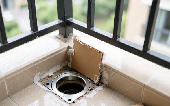 阳台下水道堵了怎么办,阳台下水道封了能打开吗 阳台下水道封了能打开吗