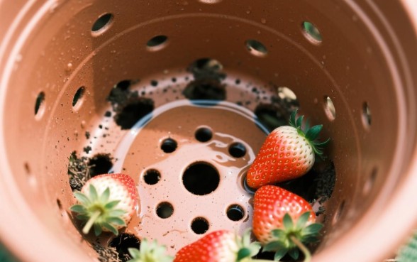 种草莓的筐下面是否要弄个小洞口子吗,草莓怎么种不烂根 种草莓的筐下面是否要弄个小洞口子吗