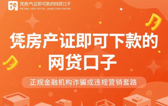 房产证下款的网贷口子是真的吗,房产证抵押贷款靠谱吗 房产证下款的网贷口子是真的吗