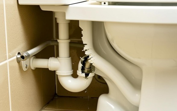 装马桶的下水道里切了个口子怎么处理,下水道破裂怎么修补 装马桶的下水道里切了个口子怎么处理