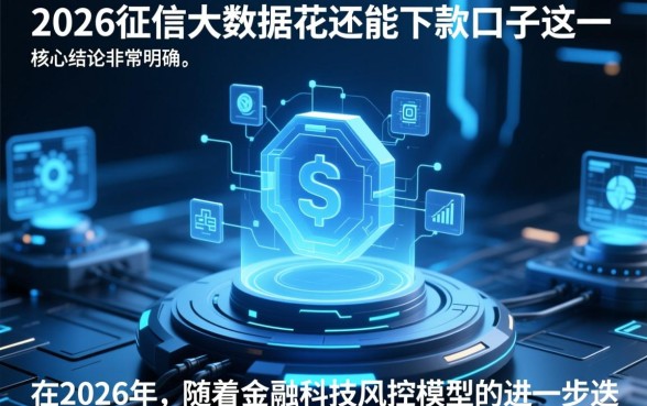 2026征信大数据花还能下款吗,哪里有必过口子? 2026征信大数据花还能下款吗