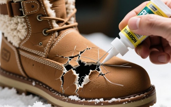 雪地靴口子掉下来怎么办