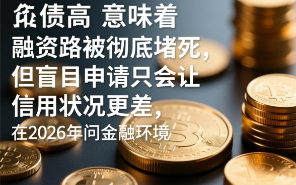 2026征信花负债高还能下款吗