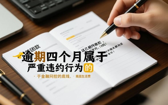 美团生活费逾期四个月能下款吗