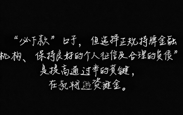 哪个贷款口子容易下款最快