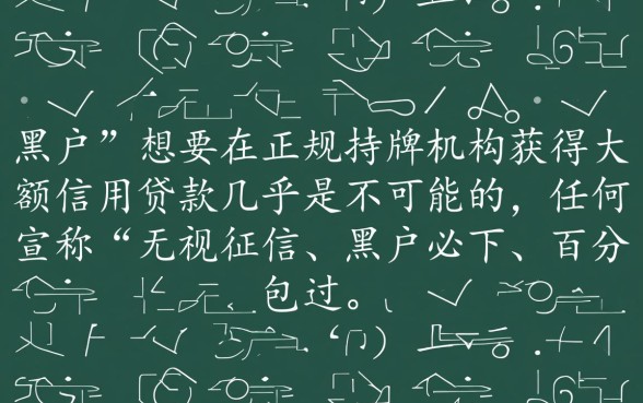 2026最新不看征信的黑户贷款平台