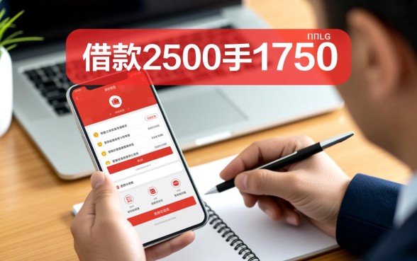借款2500到手1750网贷口子靠谱吗