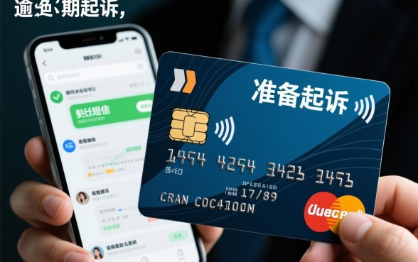 信用卡逾期发短信准备起诉是真的吗