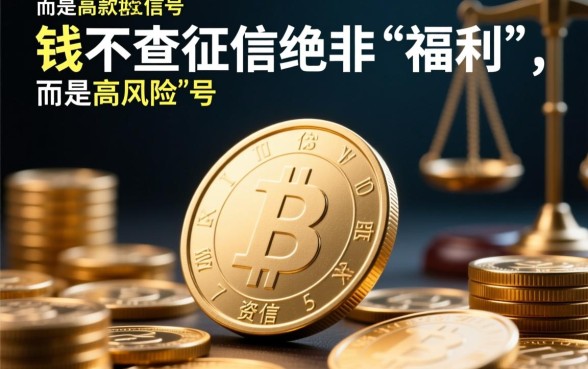 难道借钱不查征信就真的没有风险吗